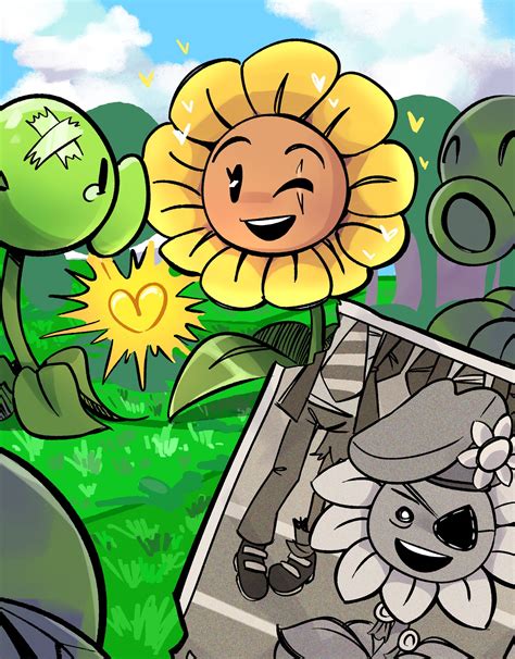 sunflower r34|Rule 34 World / sunflower (pvz).